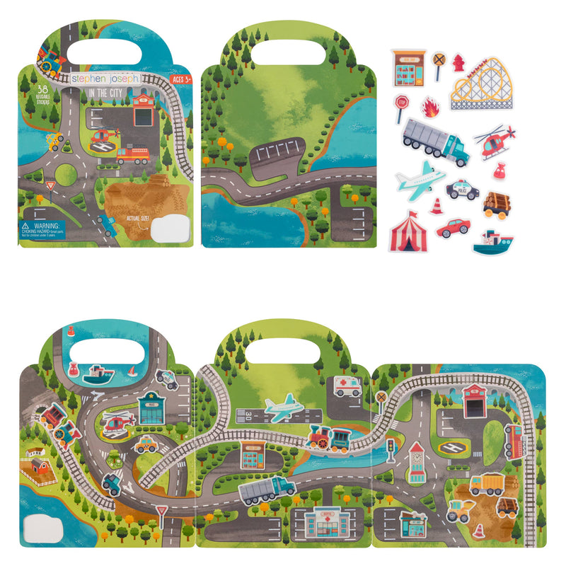 Reusable Sticker: Book City