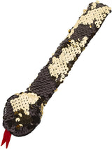 Slither &  Snap Bracelet, Sequin Snake Pattern 10"