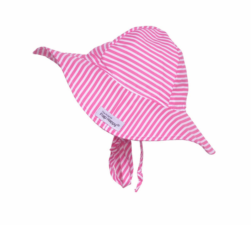 Kids UPF50+ Girls and Boys Floppy Sun Hat: Candy Pink