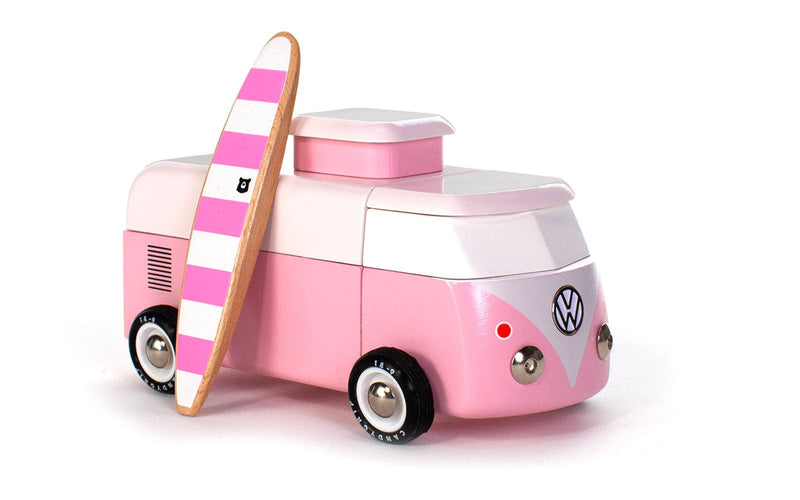 VW Beach Bus Pink