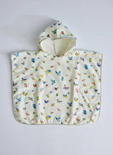 Madame Butterfly Swim Poncho: Multi / 1-4 Y