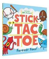 Stick Tac Toe game by Chronicle Books featuring wooden sticks arranged on a white surface for a fun, strategic game.