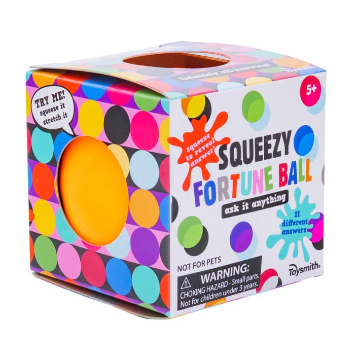 Toysmith Squeezy Fortune Ball