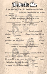 Activity Book - Sports Funny Fill-Ins for Kids