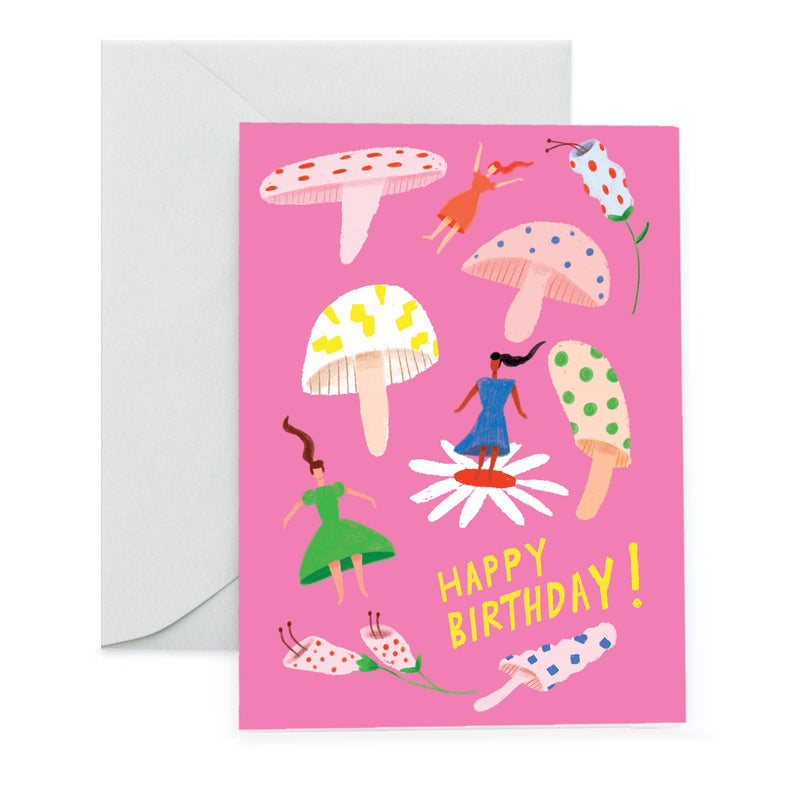 FUN WITH FUNGI - Birthday Card