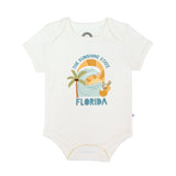 The Sunshine State Florida Souvenir Cotton Baby Onesie: White/Multi