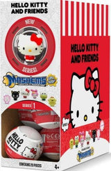 Hello Kitty Mash'ems capsule toy from Empire Discount, featuring a collectible plush character in a small capsule.