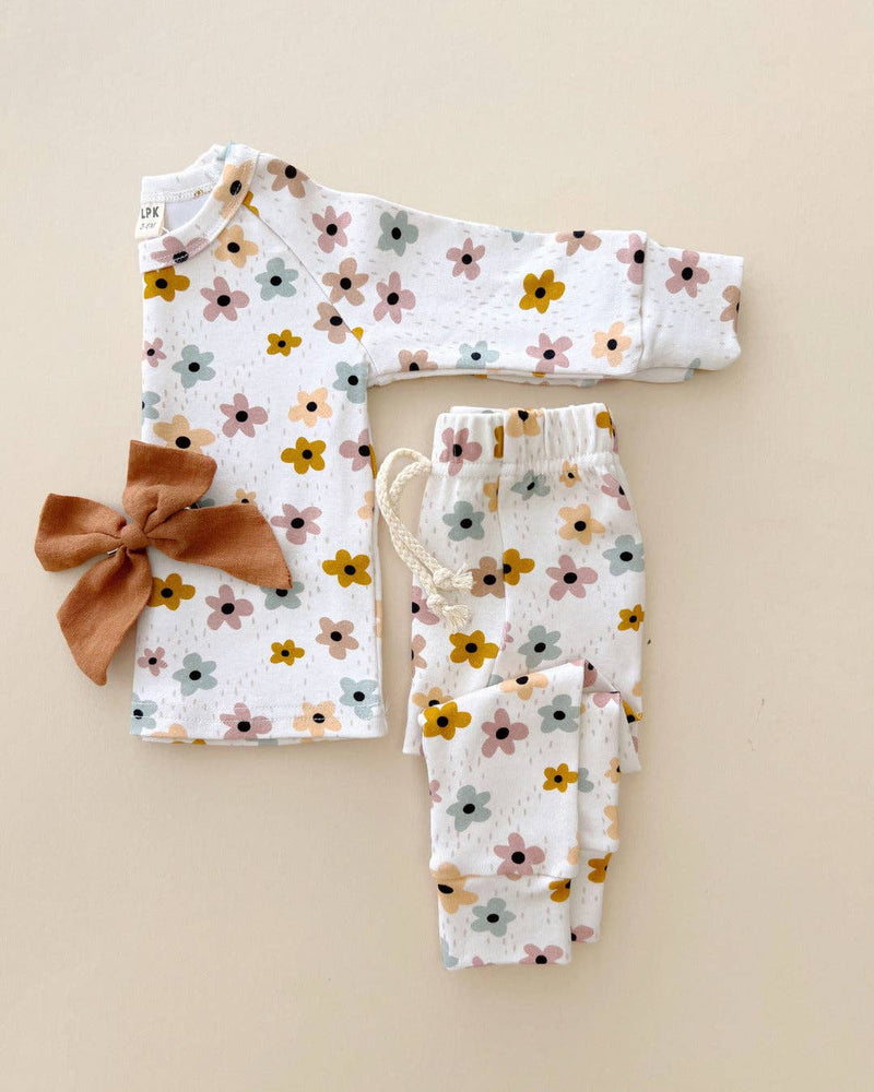 Lounge Set Baby Kids | Floral: 0-3M