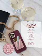 Bare Necessities : Phone-Back Pocket: Pink