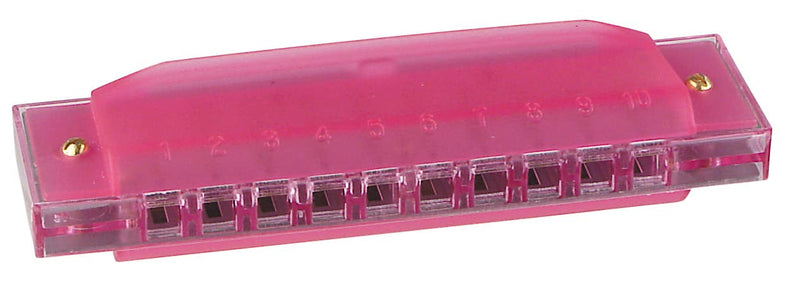 4" Translucent Harmonica, Assorted Colors