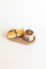 Candle Tray set 3-Piece Palo Santo: Navy