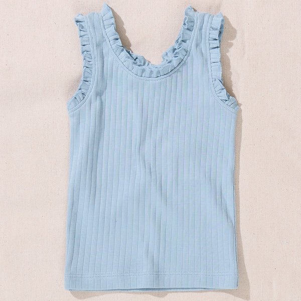 Joy Ruffle Rib Tank