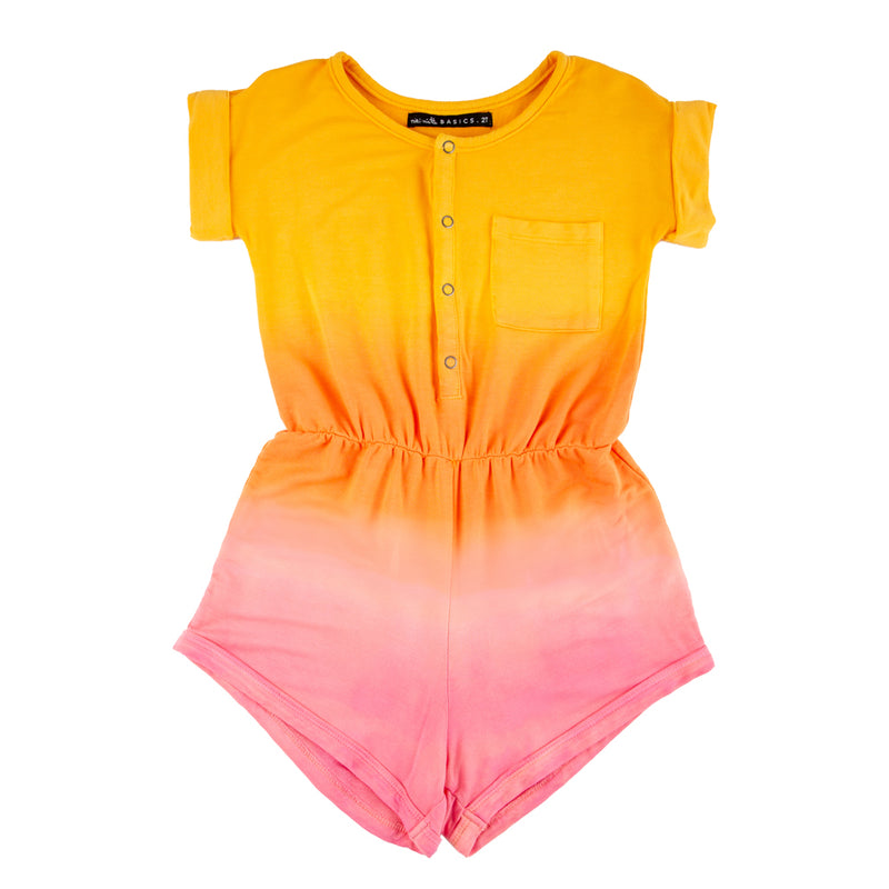 Judy Bubble Romper Golden Hour