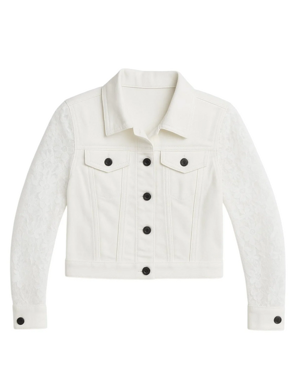 Malaga Lace Denim Jacket