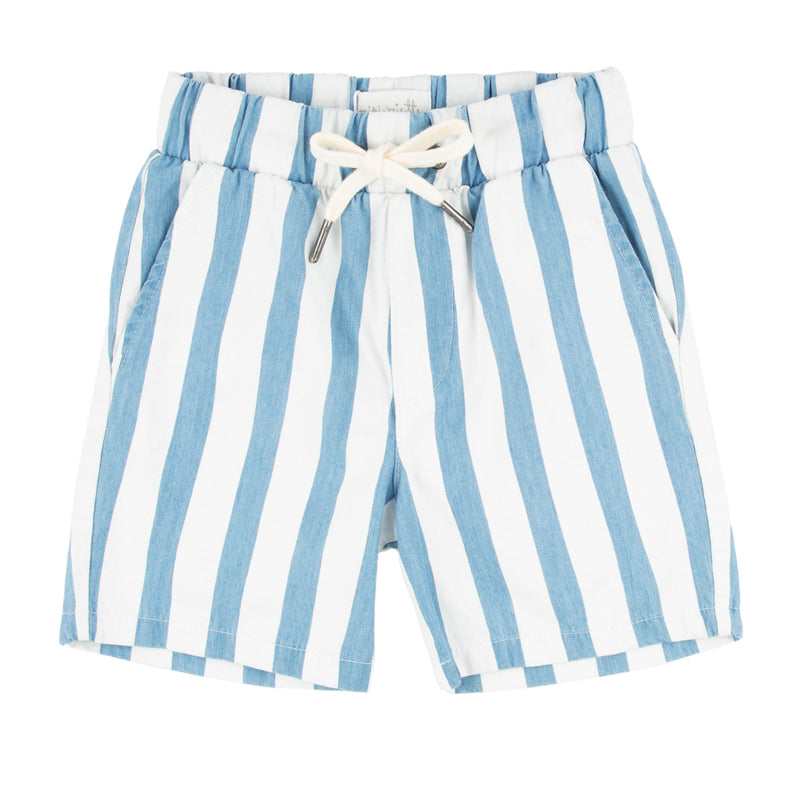 Logan Shorts Blue Stripe