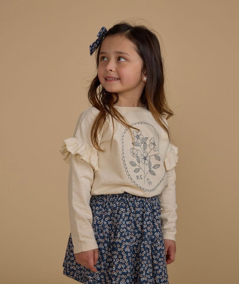 Wildflower Ruffle Long Sleeve