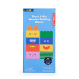 Kidoki Stack & Mix Wooden Building Blocks