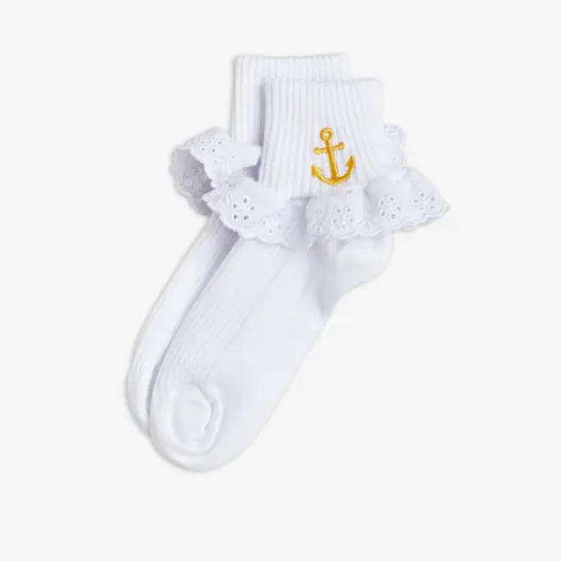 Anchor Lace Socks