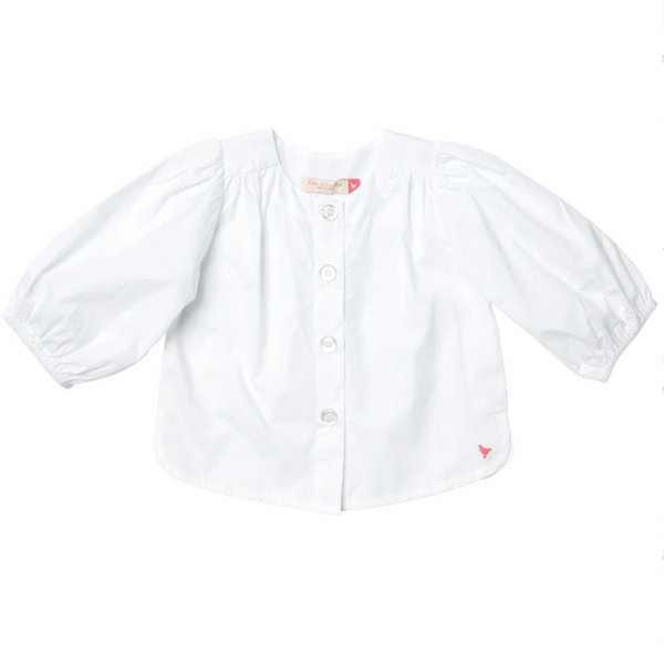 Girls Brooke Top - White