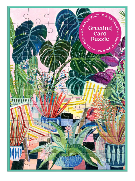 Potted Greeting Card Puzzle