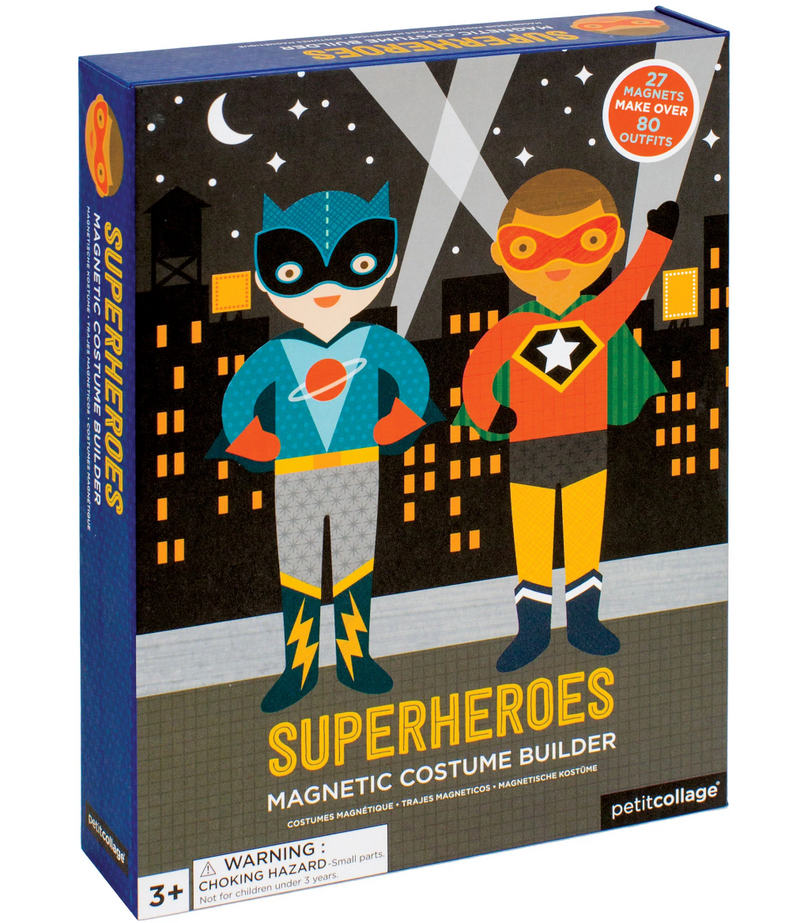 Superheroes Magnetic Costume Builder