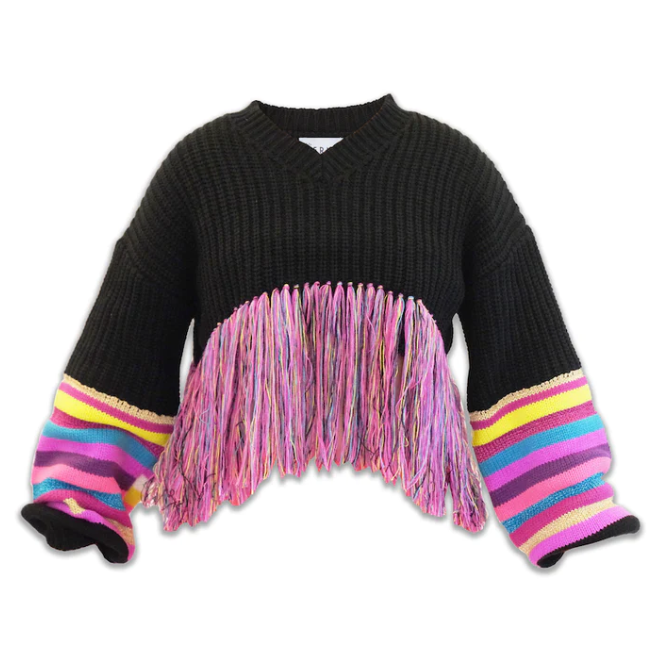 Ollie Fringe Sweater