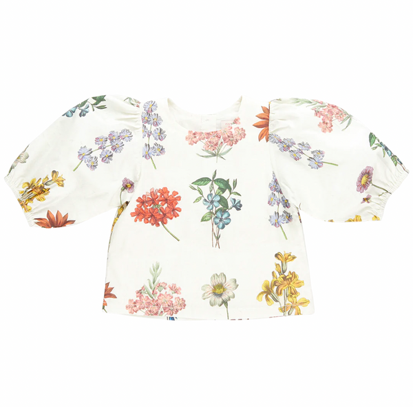 Girls Dana Top - Notebook Botanical