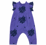 Baby Girls Jennifer Jumper - Royal Purple Embroidery