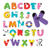 Animal ABC Stickable Foam Toys