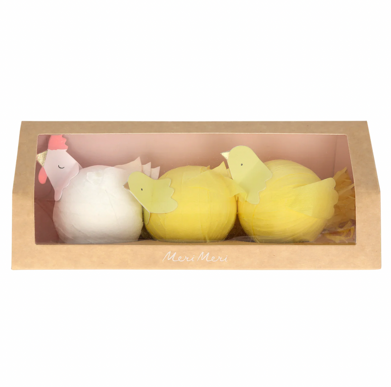 Hen & Chicks Surprise Balls (x 3)