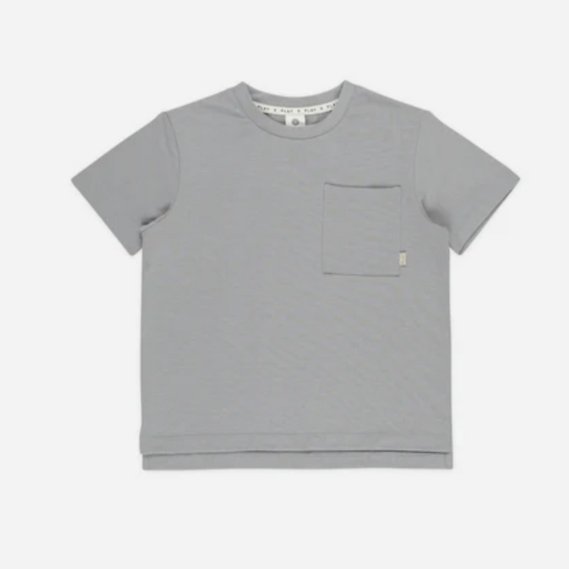 Cove Essential Pocket Tee Dusty Blue