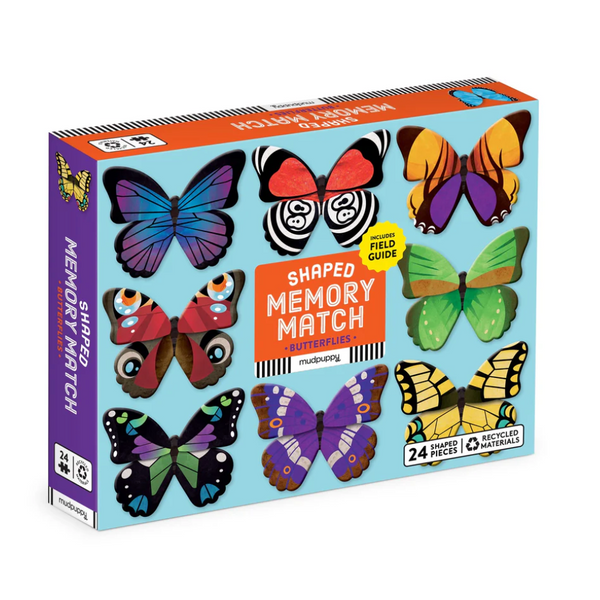 Butterflies Shaped Memory Match