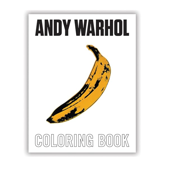 Andy Warhol Coloring BooK