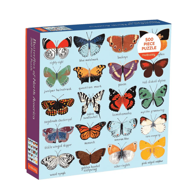 Butterflies Of North America 500 Piece Family Puzzle