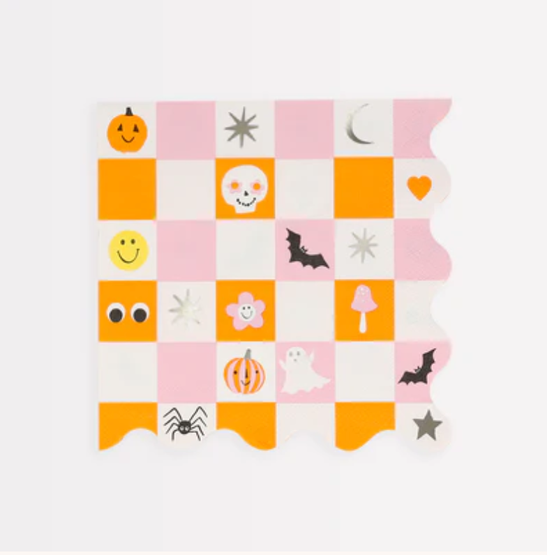 Groovy Halloween Icon Napkins x16