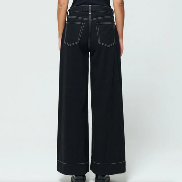 Matis Ultra Wide Leg - Black Onyx