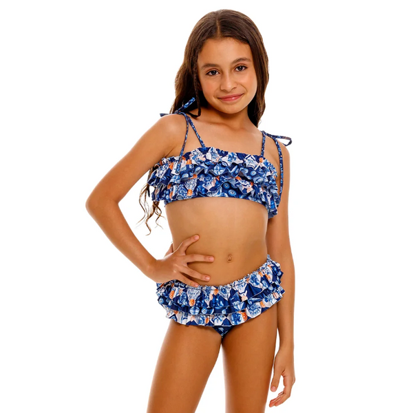 Moniz Azure Bikini Set