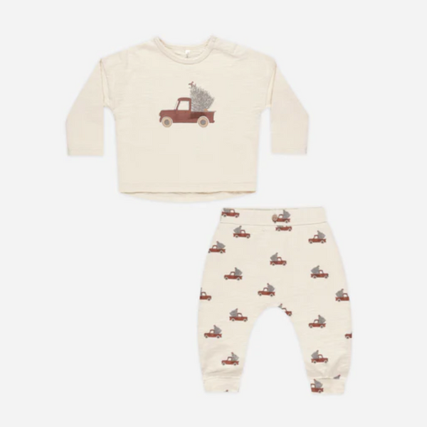 Long Sleeve Tee + Pant Set || Trucks