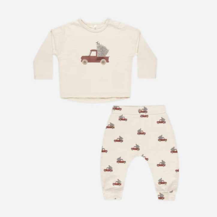 Long Sleeve Tee + Pant Set || Trucks