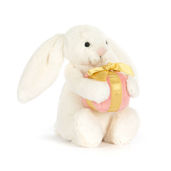 Bashful Bunny with Present