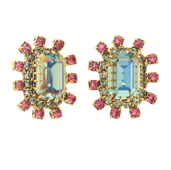 Sisi Earring Aqua Lemon