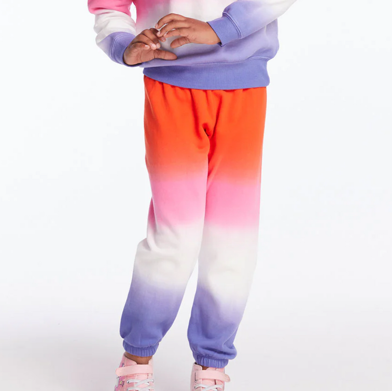 Slim Slouchy Candy Sunset Girls Sweatpants