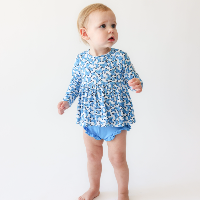 Nayeli Peplum Top & Bloomer Set