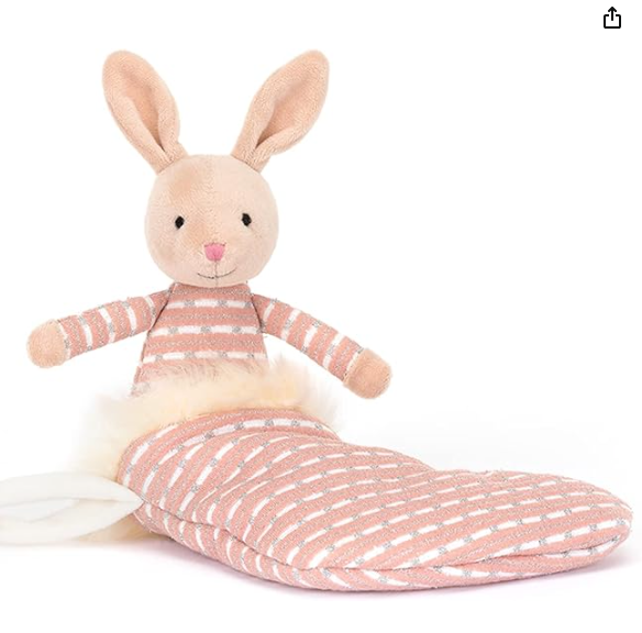 Shimmer Stocking Bunny