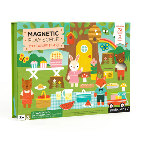 Treehouse Party Magnetic Play Scene