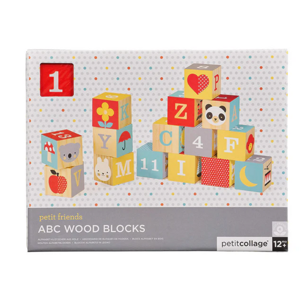 ABC Wooden Alphabet Blocks