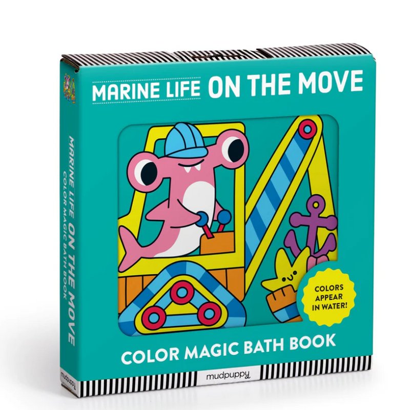 Marine Life On the Move Color Magic Bath Book