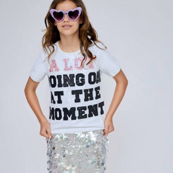 A Lot Going On Sequin T-shirt