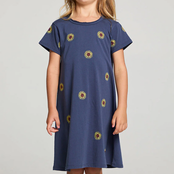 Allover Sunflowers Girls Dress