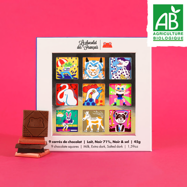 Animaux 9 Squares Giftset